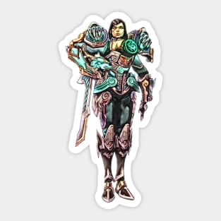 Overwatch Pharah Qinglong Lunar New Year Skin Sticker